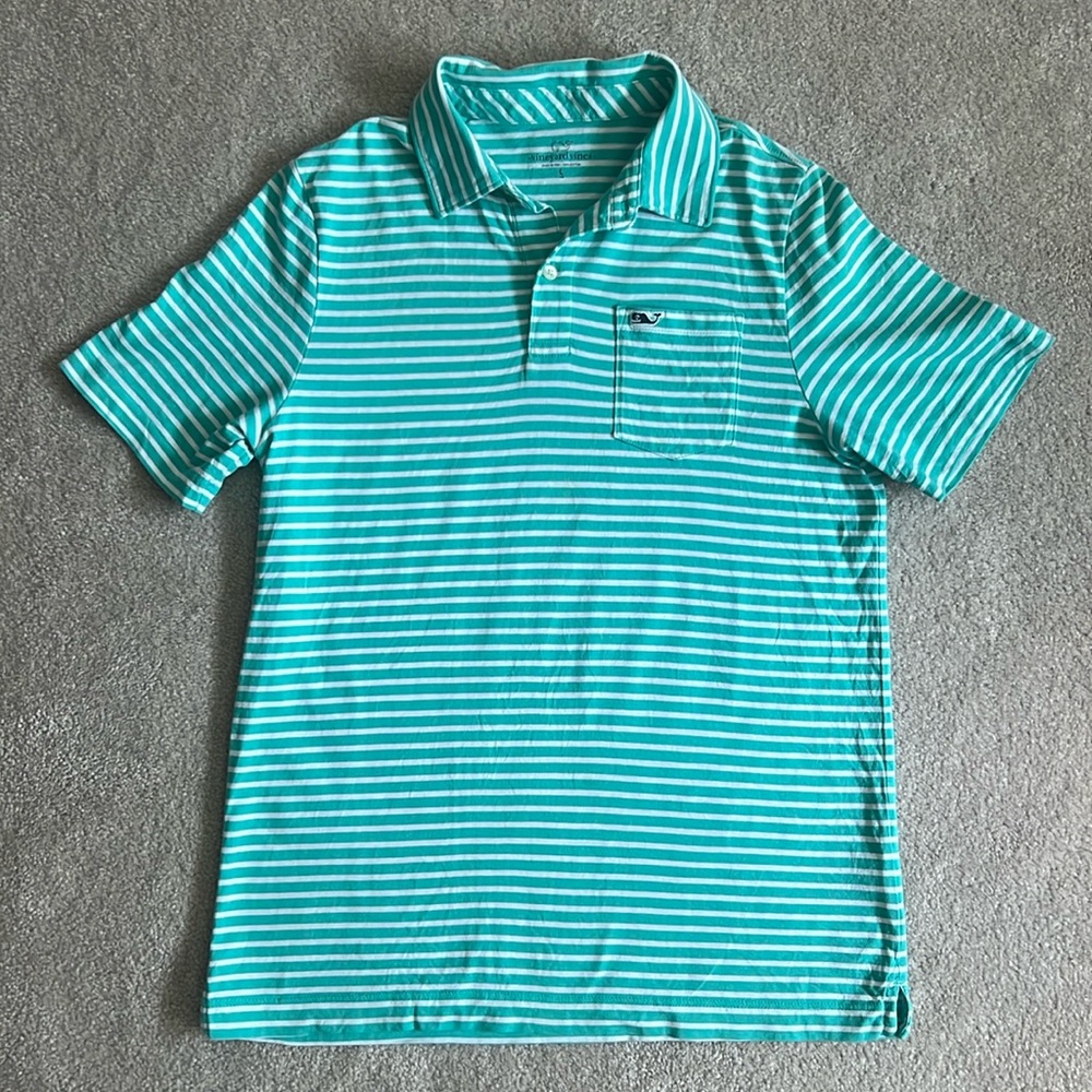 Boys Vineyard Vines Polo size Large (16) excellent condition
